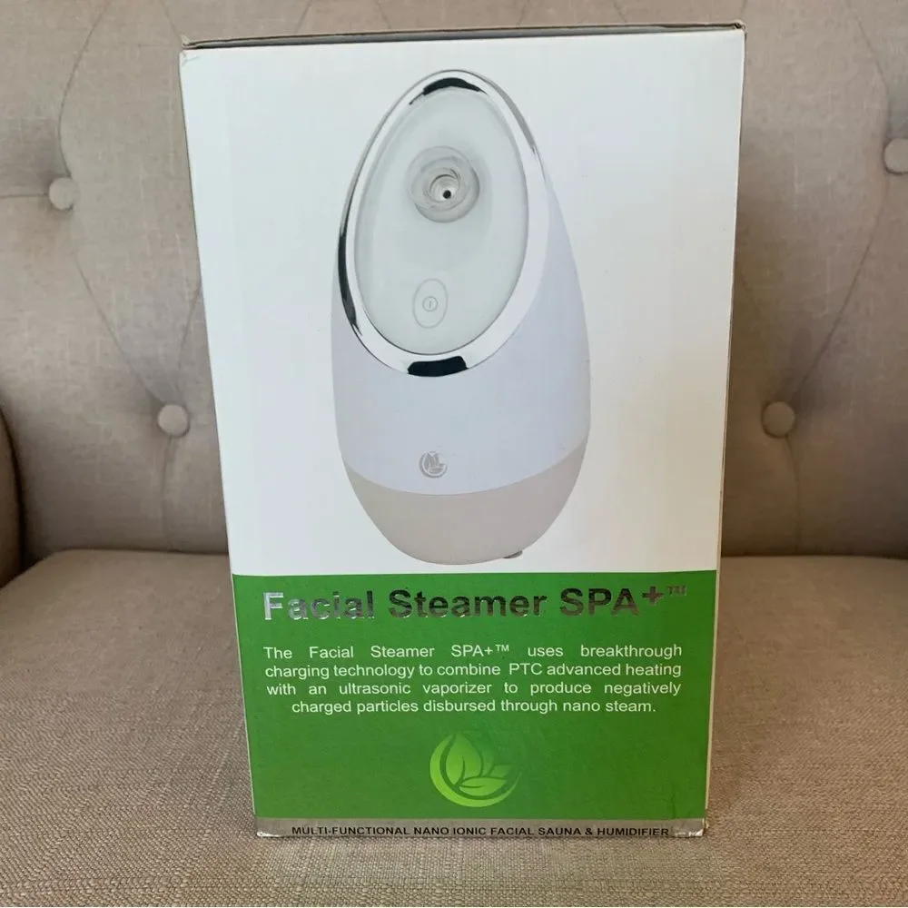 Facial Steamer SPA+ by Microderm GLO and Peptide Serum